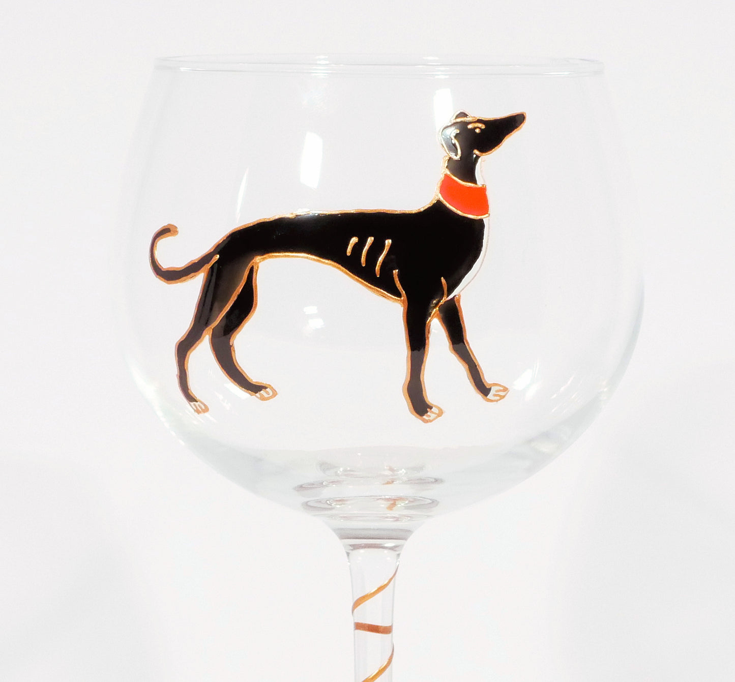 Medieval Hound Stemmed Gin Glass