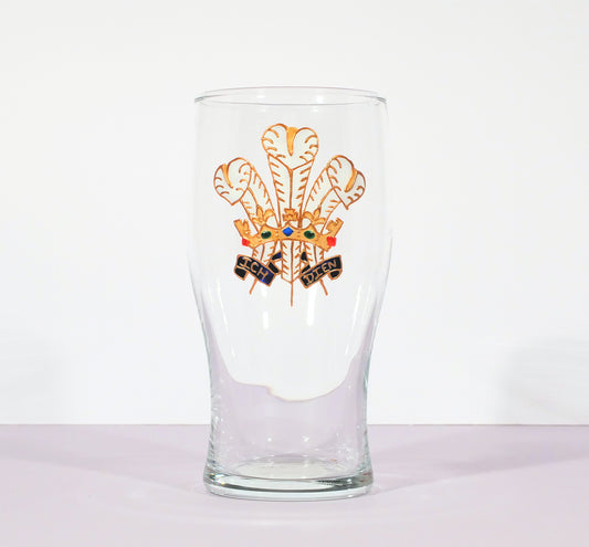 3 Feathers Pint Beer/Lager/Cider/Stout Glass