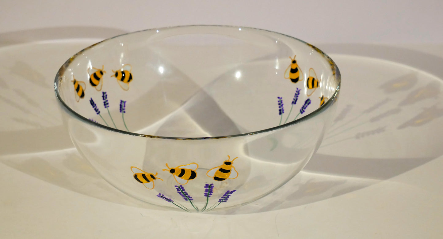 Bees & Lavender Fruit Bowl