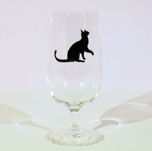 Black Cat Pilsner Glass