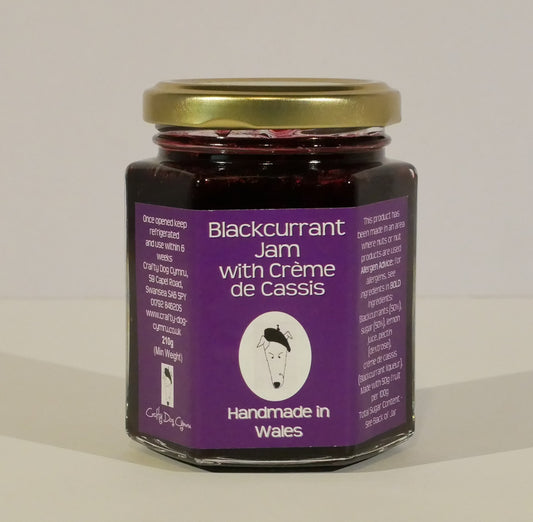Blackcurrant Jam with Creme de Cassis
