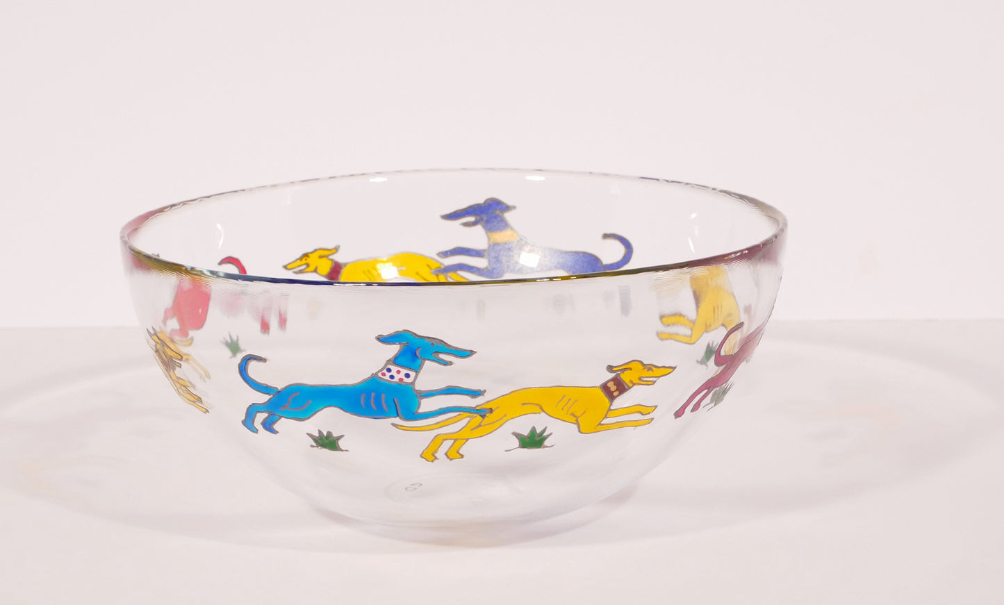 Dancing Dogs Fruit Bowl