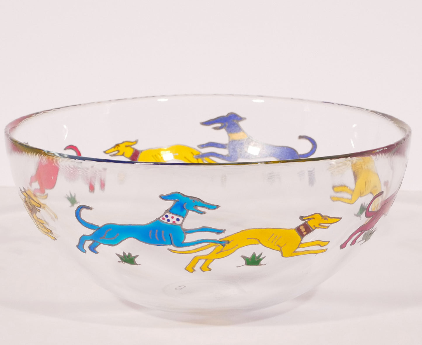 Dancing Dogs Fruit Bowl