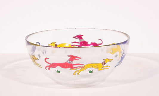 Dancing Dogs Fruit Bowl