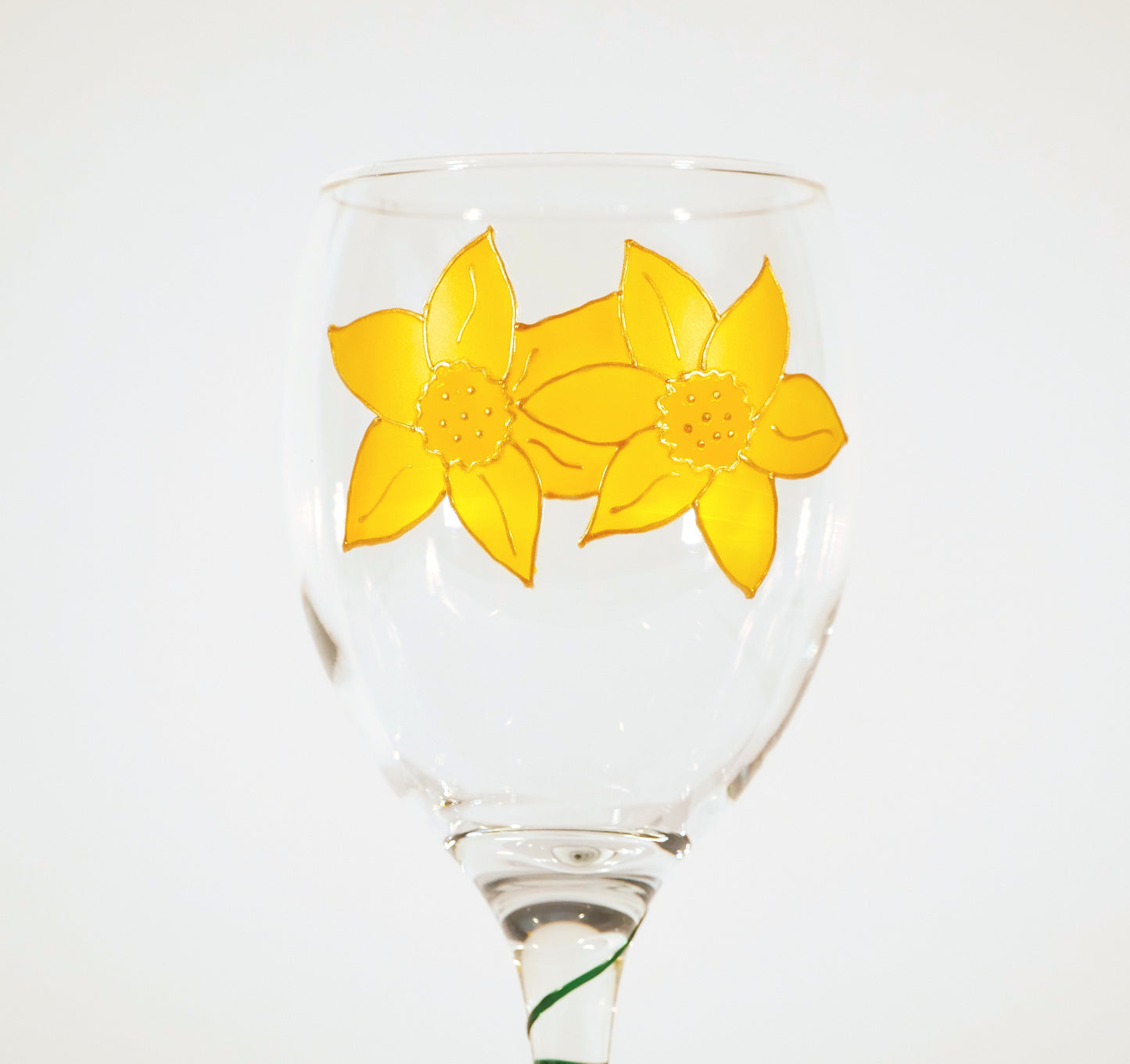 Daffodil (Double Daff) Wine Glass