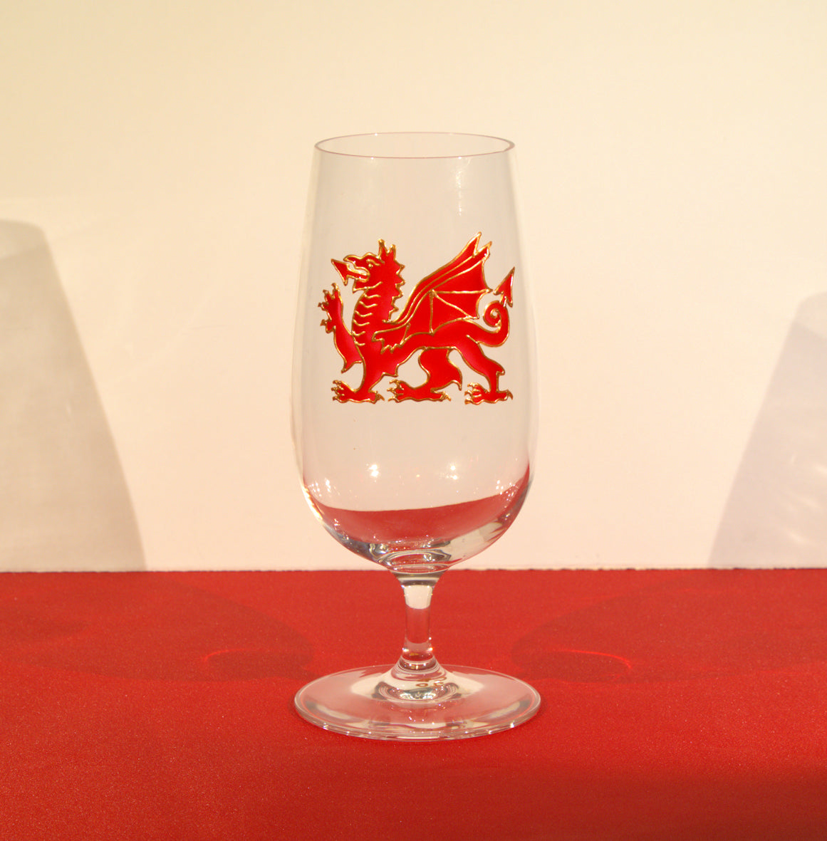 Welsh Dragon Beer/Pilsner Glass