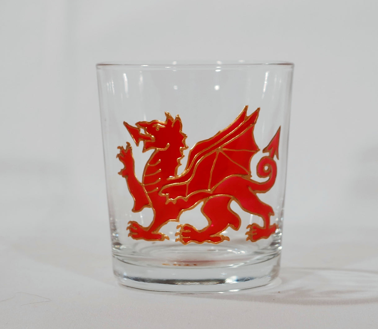 Welsh Dragon Whisky Tumbler