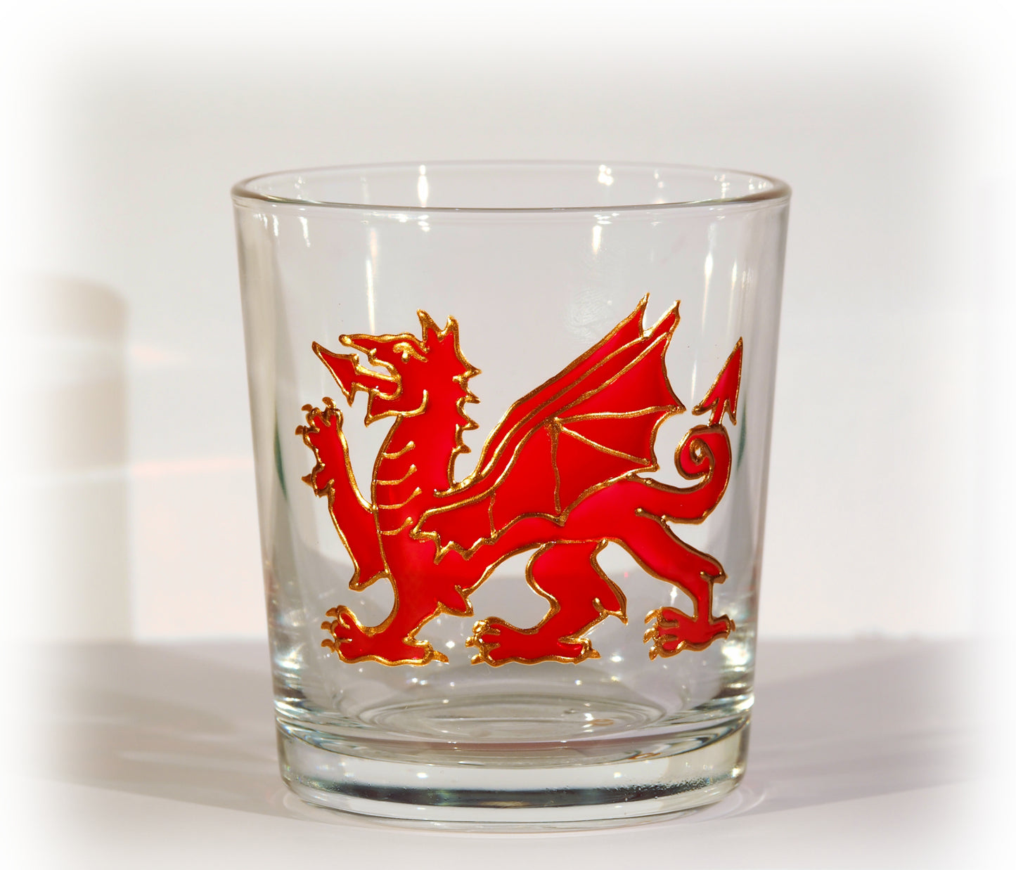 Welsh Dragon Whisky Tumbler