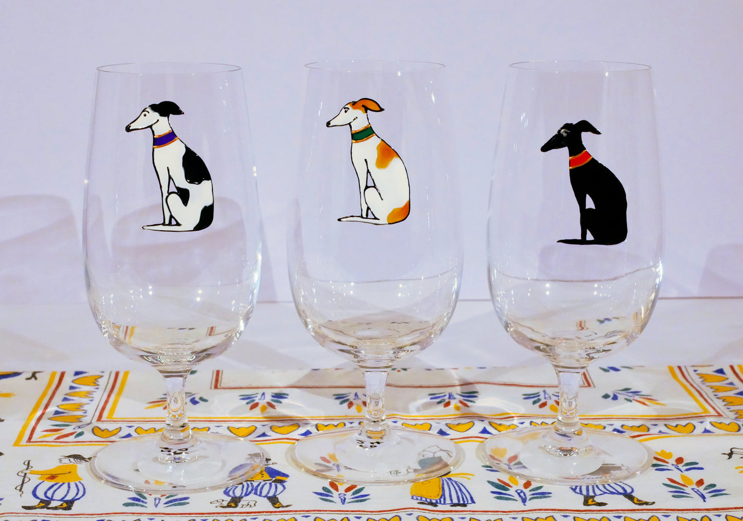 Sitting Hound Pilsner Glass