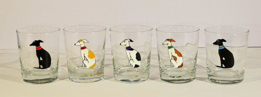 Sitting Hound Tumbler/Whisky/Rum Glass