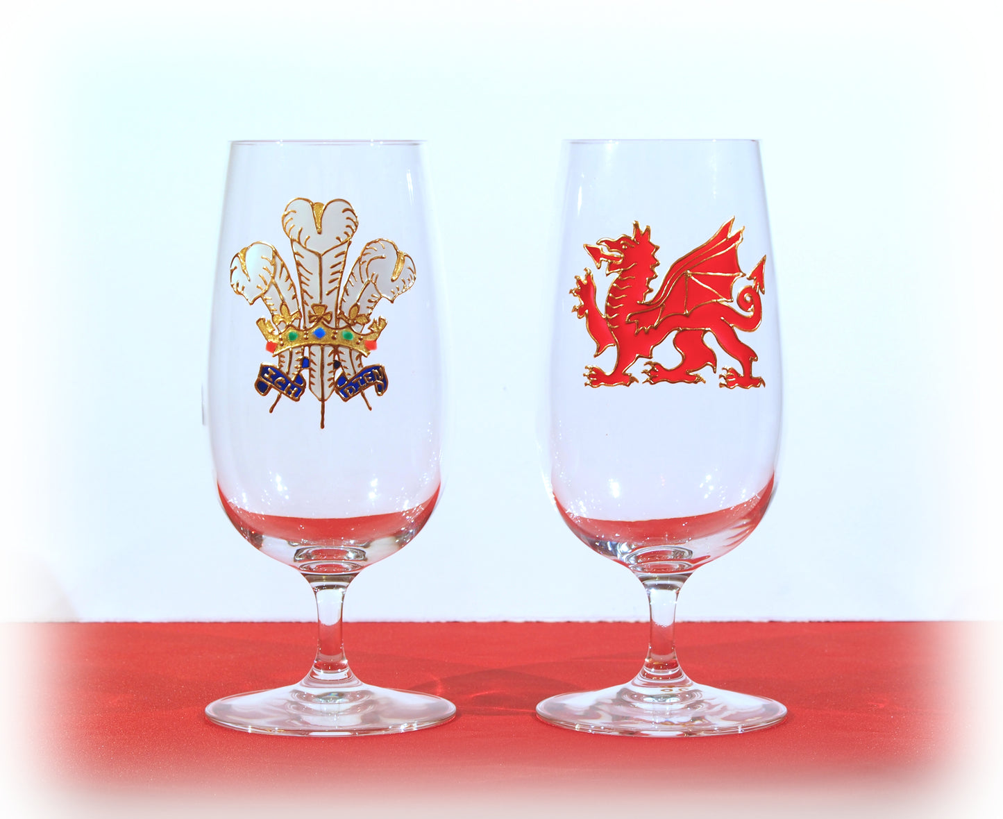 Welsh Dragon Beer/Pilsner Glass