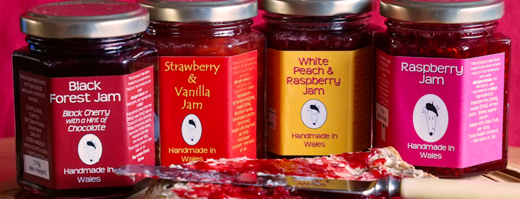 Welsh Jam, Wales Jam, Jam, Made in Wales, Taste of Wales