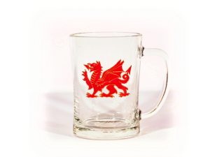 Welsh Dragon, Welsh Tankard, Welsh Gift, Welsh Beer, Welsh Glass