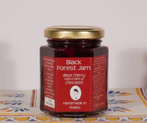 Black Forest, Welsh Jam, Crafty Jam. Craft Food, Welsh Food, Welsh Flavours, TAste of Wales, MAde in Wales