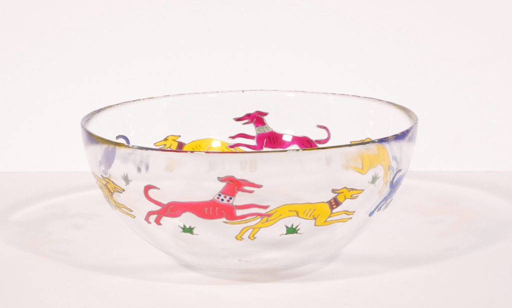 Dancing Dogs, Greyhounds, Greyhound Art, Greyhpund Glass, Hound Glass, Dog Art, Dog designs, Greyhound Glassware, Greyhound Glass, Crafty Dog Glass, Made in Wales, Handcrafted, Handcrafted in Wales